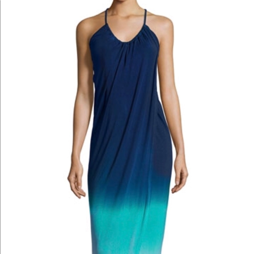 Young fabulous and broke ombré long dress